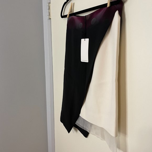 Sarah Baaderani Particle Print Asymetrical Triple Skirt - Picture 8 of 8